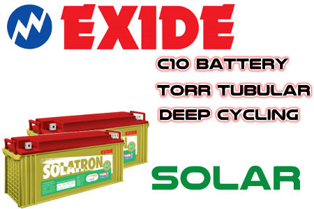 Exide Solar Battery Cochin