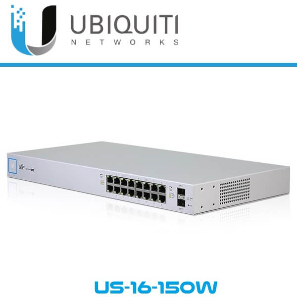 Ubiquiti Networks US-16-150W Ethernet Switch 16-Port Gigabit Ethernet Switch  with PoE