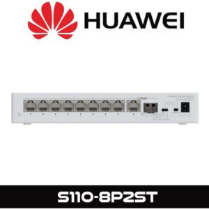 A Huawei S110-8P2ST network switch with multiple ports visible on a white background.