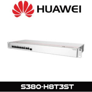 Huawei network switch device model S380-H8T3ST on a white background.