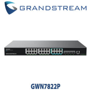 High-performance network switch with 24 ports for seamless connectivity.